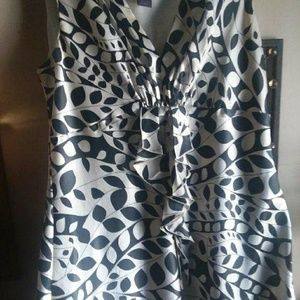 Sleeveless Flowing Dress